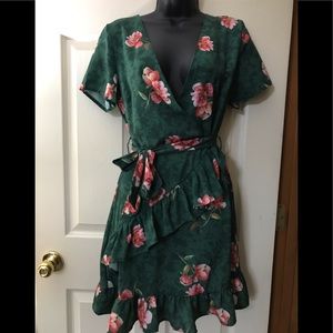 Floral Ruffle dress